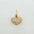 Dije Corazón 0.9 g / 1.4 cm Oro Amarillo 18K