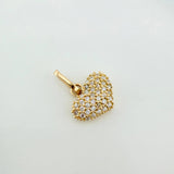 Dije Corazón 0.9 g / 1.4 cm Oro Amarillo 18K