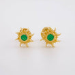 Topos Sol Esmeralda 9pts 1.4g / 7.4mm Oro Amarillo 18K