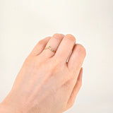 Anillo Tiara Esmeraldas 6pts 0.9g / T6 Oro Amarillo 18K