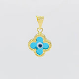 Dije Trebol Turco 0.7g / 1.5cm Oro Amarillo 18K
