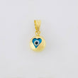 Dije Corazón Turco 0.55g / 1.5cm Oro Amarillo 18K