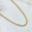 Cadena Garibaldi 5.35gr / 50cm / 3.6mm Oro Amarillo +3 18K