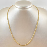 Cadena Garibaldi 5.5gr / 50cm / 3.6mm Oro Amarillo +3 18K