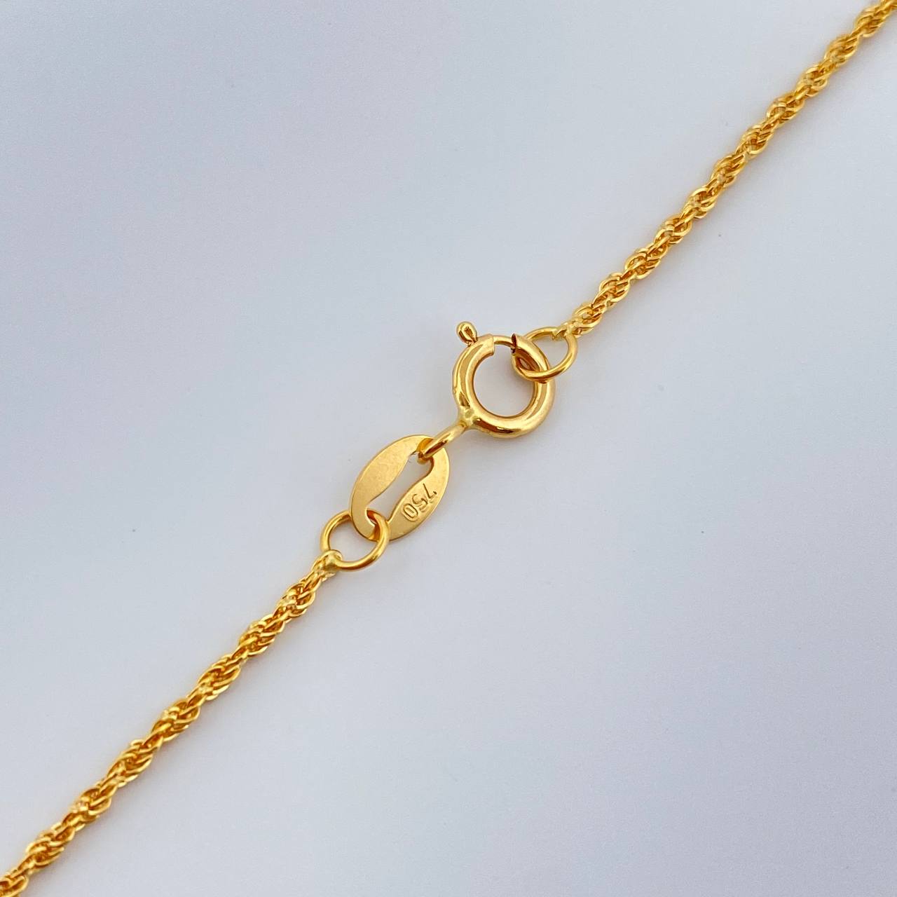 Cadena Lazo 1gr / 51cm / 2mm Oro Amarillo +3 18K $
