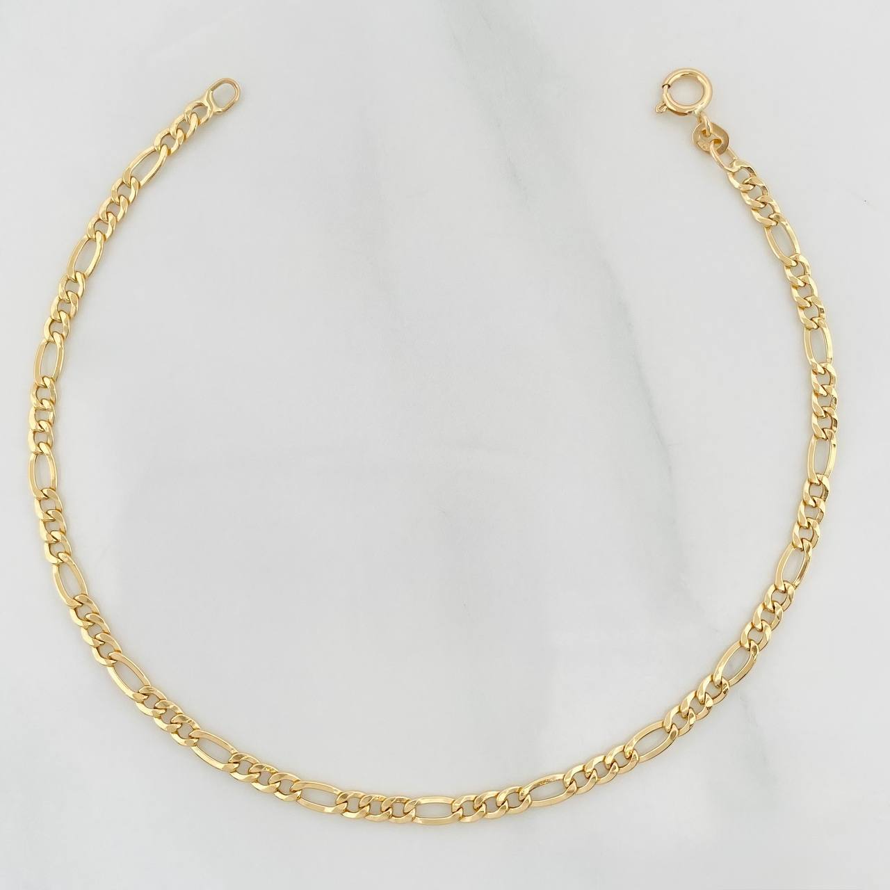Pulso Fígaro 1.05g / 19.2cm / 2.6mm Oro Amarillo 18K