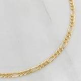 Pulso Fígaro 1.05g / 19.2cm / 2.6mm Oro Amarillo 18K