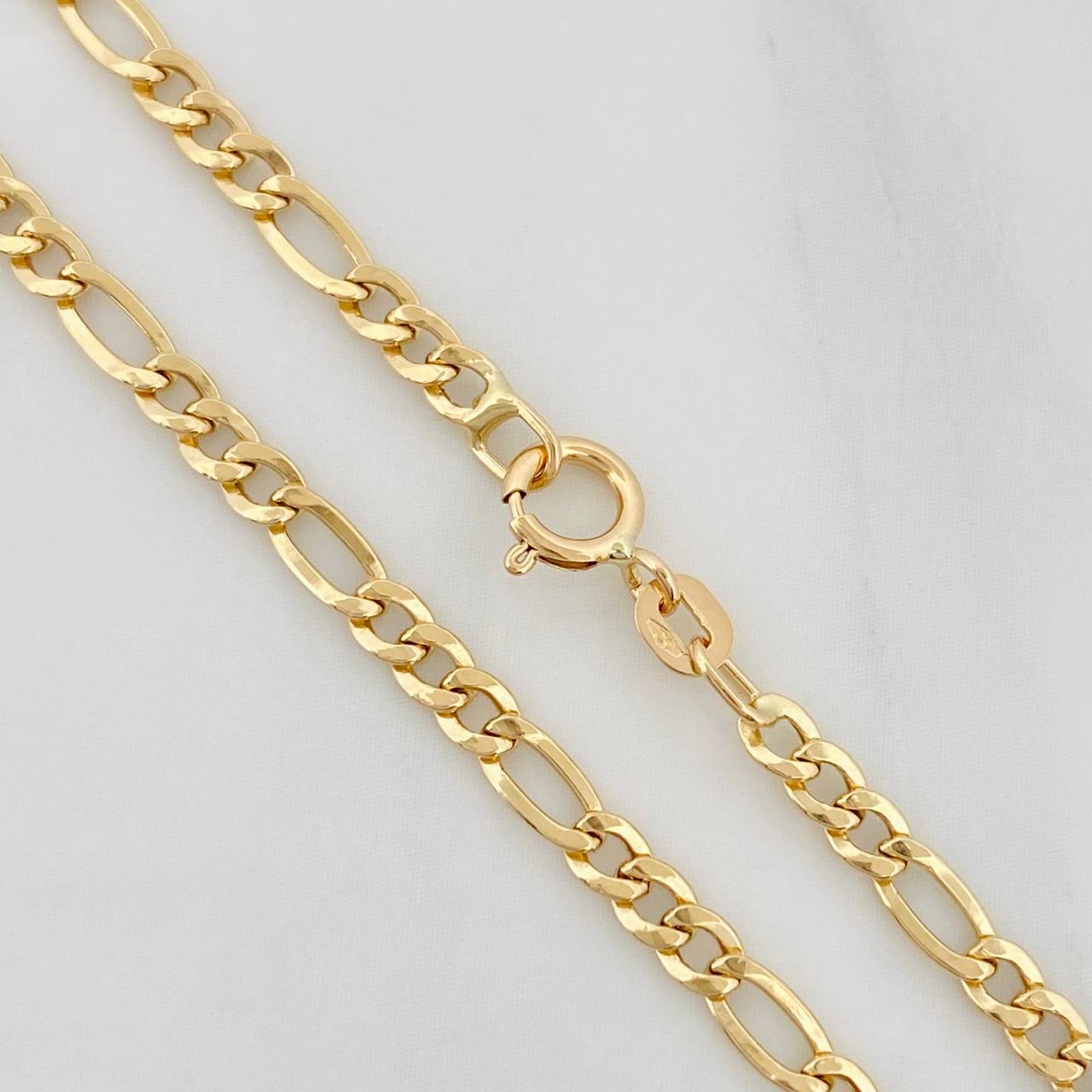 Pulso Fígaro 1.05g / 19.2cm / 2.6mm Oro Amarillo 18K
