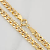 Pulso Cubano 2.6g / 20cm / 4.2mm Oro Amarillo 18K