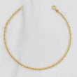 Pulso Cubano 0.8g / 19.5cm / 1.9mm Oro Amarillo 18K