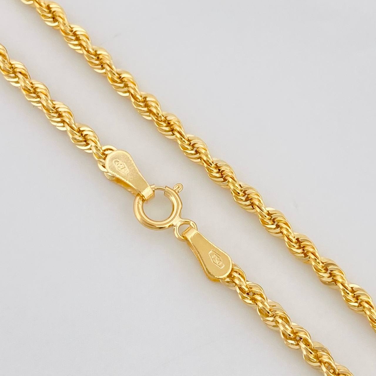 Cadena Lazo 2.3g / 40cm / 1.96mm Oro Amarillo 18K