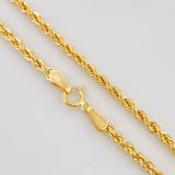 Cadena Lazo 3.55g / 60cm / 2.15mm Oro Amarillo 18K