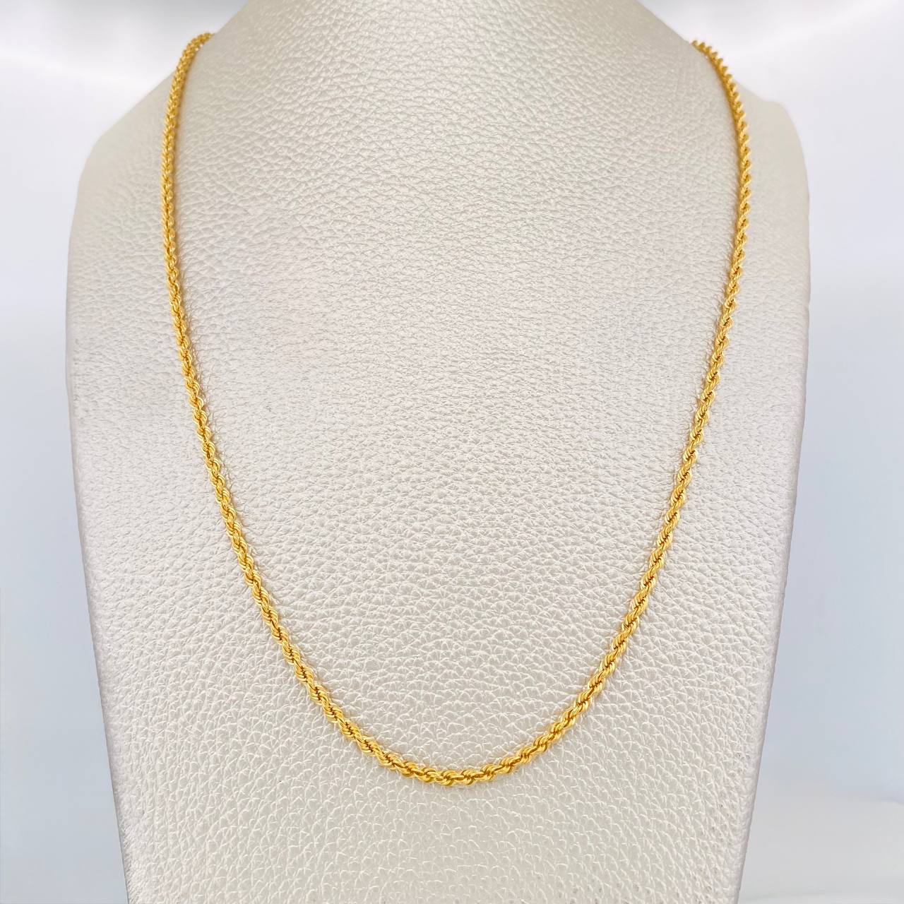 Cadena Lazo 2.3g / 40cm / 1.96mm Oro Amarillo 18K