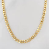 Cadena Cubana 7.3g / 60cm / 4.18mm Oro Amarillo 18K