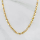 Cadena Cubana 2.2g / 45cm / 2.3mm Oro Amarillo 18K
