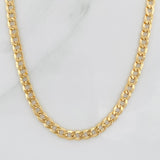 Cadena Cubana 3.35g / 45cm / 2.96mm Oro Amarillo 18K
