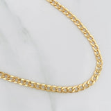 Cadena Cubana 3.05g / 40cm / 3.16mm Oro Amarillo 18K