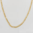Cadena Figaro 7.45g / 60cm / 4.1mm Oro Amarillo 18K