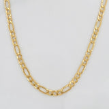 Cadena Figaro 3.55g / 50cm / 3.36mm Oro Amarillo 18K