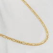 Cadena Figaro 5.45g / 60cm / 3.2mm Oro Amarillo 18K