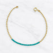 Pulso Militar Bolas 2.2g / 16.05cm / 1.69mm Oro Amarillo 18K
