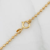 Pulso Militar Bolas 2.2g / 16.05cm / 1.69mm Oro Amarillo 18K