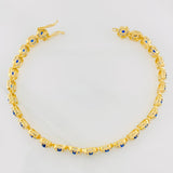 Pulso Tennis 14.2g / 20.5cm / 6.22mm Oro Amarillo 18K