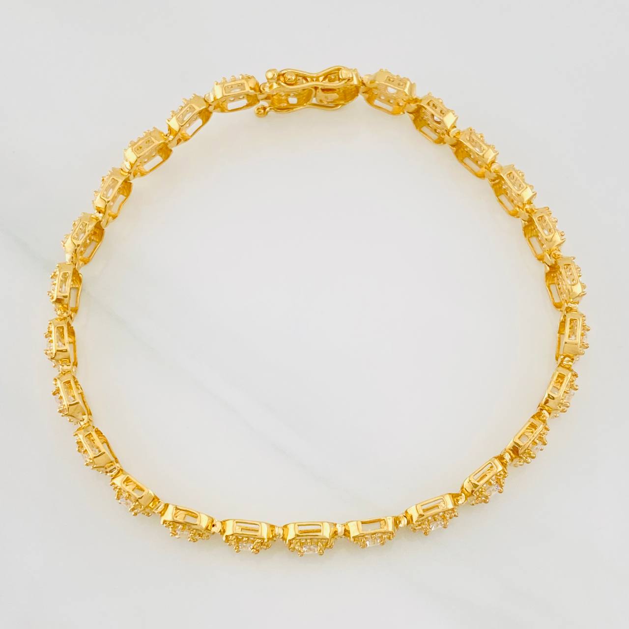 Pulso Tennis 13.75g / 19cm / 6mm Oro Amarillo 18K