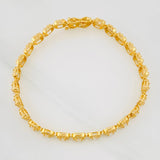 Pulso Tennis 14.35g / 20.4cm / 6.16mm Oro Amarillo 18K
