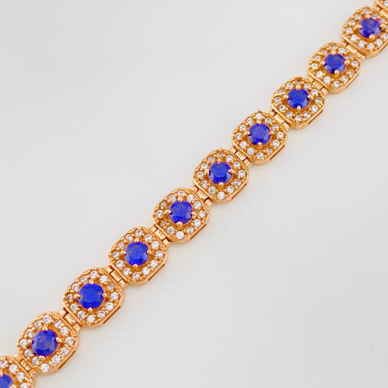 Pulso Tennis 14g / 20.9cm / 6.2mm Oro Rosa 18K