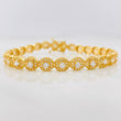 Pulso Tennis 14.35g / 20.4cm / 6.16mm Oro Amarillo 18K