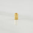 Herraje Cilindro 0.1g / 0.5cm / 3mm Oro Amarillo 18K