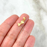 Dije Llave Medieval 0.45gr / 1.8cm / Oro 18K