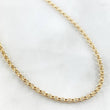 Cadena Roll-on  4.4gr / 45cm / 2.5mm Oro Amarillo +3 18K