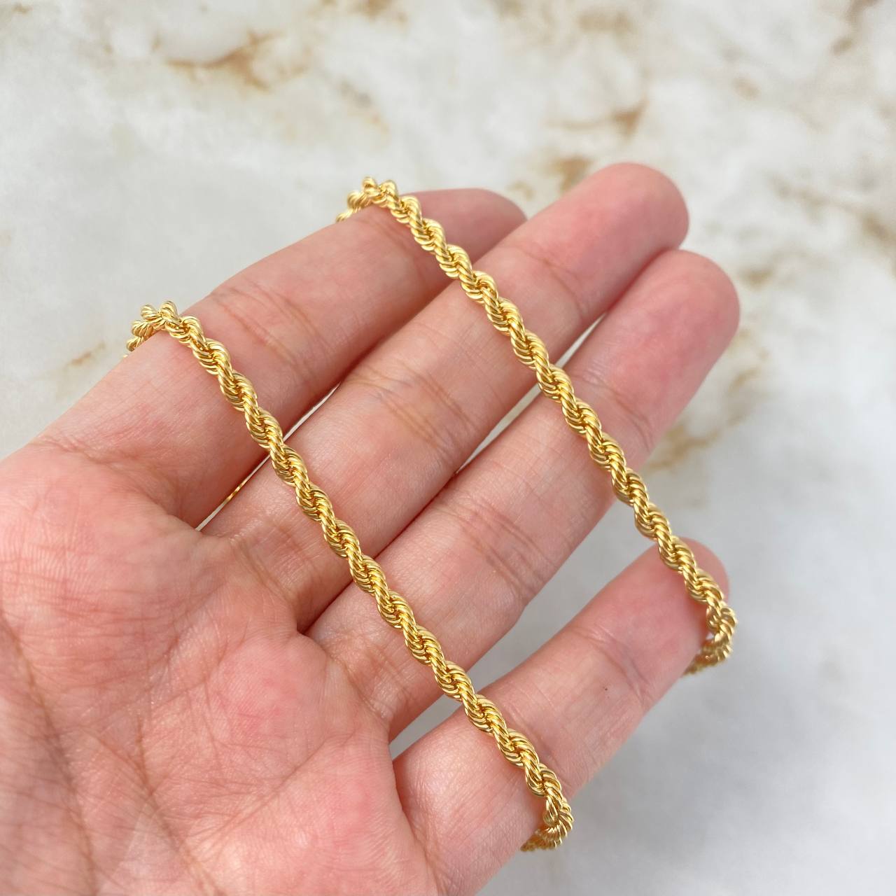 Cadena Lazo 8.4gr / 60cm / 3.5mm Oro Amarillo +3 ©