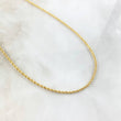 Cadena Lazo 3.55gr / 60cm / 2.3mm Oro Amarillo +3