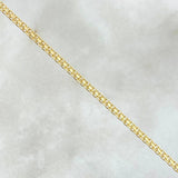 Cadena China 2.7gr / 50cm / 1.5mm Oro Amarillo +1