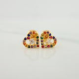 Topos Corazon 0.9gr / 7.37mm Oro Amarillo 18K