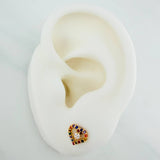 Topos Corazon 0.9gr / 7.37mm Oro Amarillo 18K