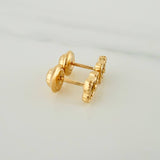 Topos Trebol 1.05gr / 5mm Oro Amarillo 18K &