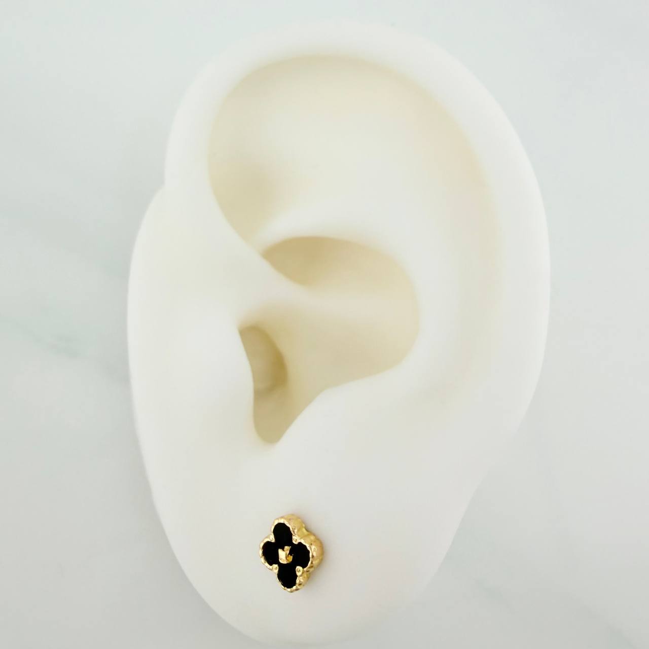 Topos Trebol 1gr / 4.75mm Oro Amarillo 18K &