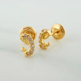 Topos Virgen Maria 0.75gr / 4.5mm Oro Amarillo 18K