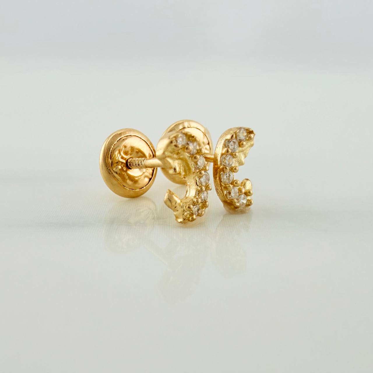 Topos Virgen Maria 0.75gr / 4.5mm Oro Amarillo 18K