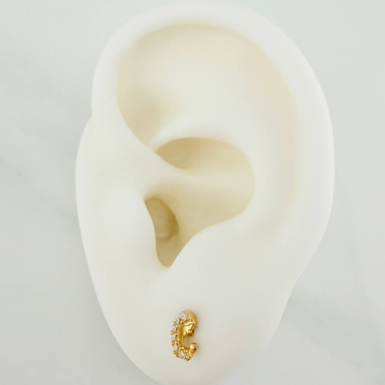 Topos Virgen Maria 0.65gr / 6mm Oro Amarillo 18K