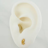 Topos Virgen Maria 0.65gr / 6mm Oro Amarillo 18K