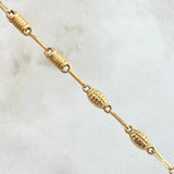 Cadena Rustica Granada 3x1 8.95gr / 60cm / Oro Amarillo 18K