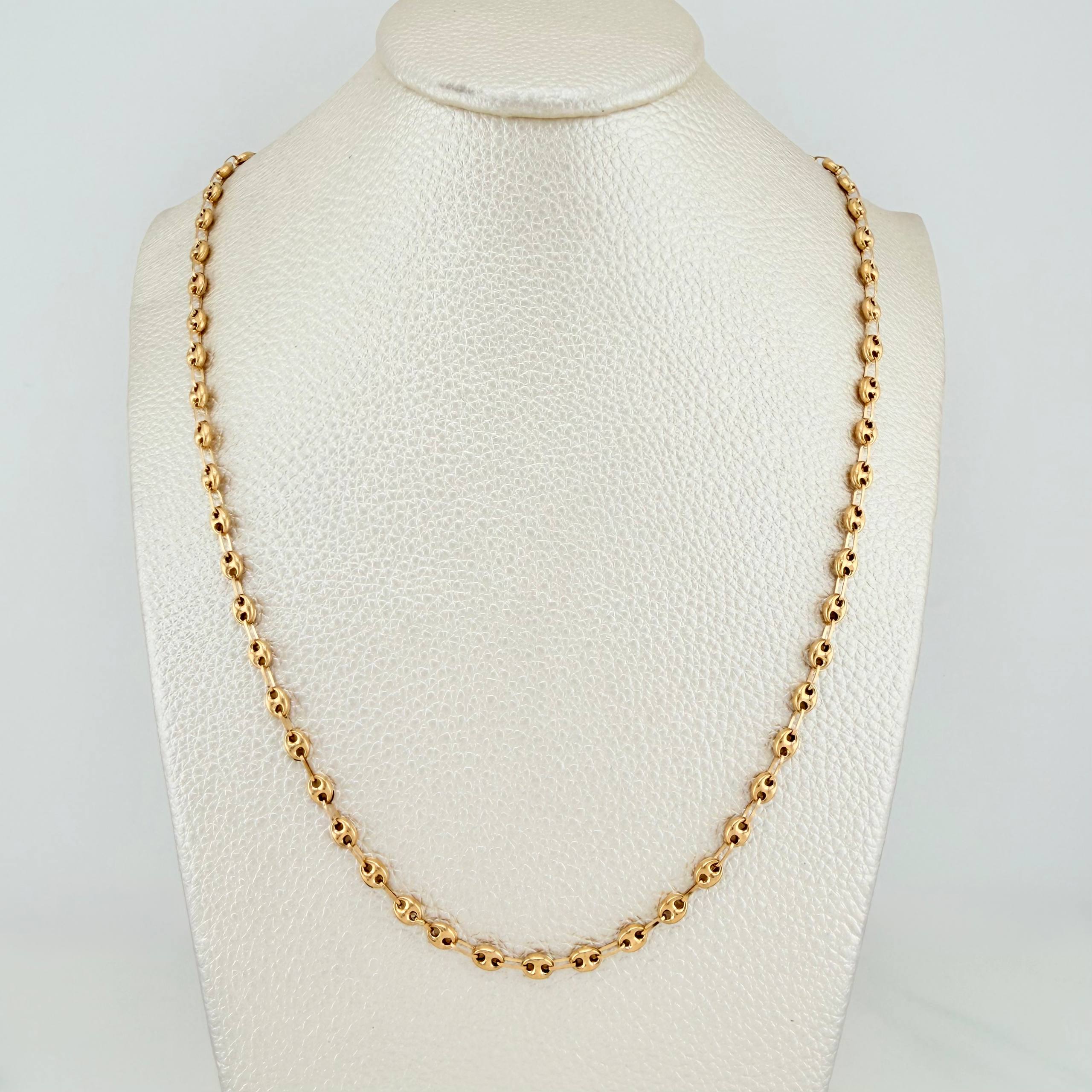 Cadena Gc 6.7 g / 51.3 cm / 4.12 mm Oro Amarillo 18K