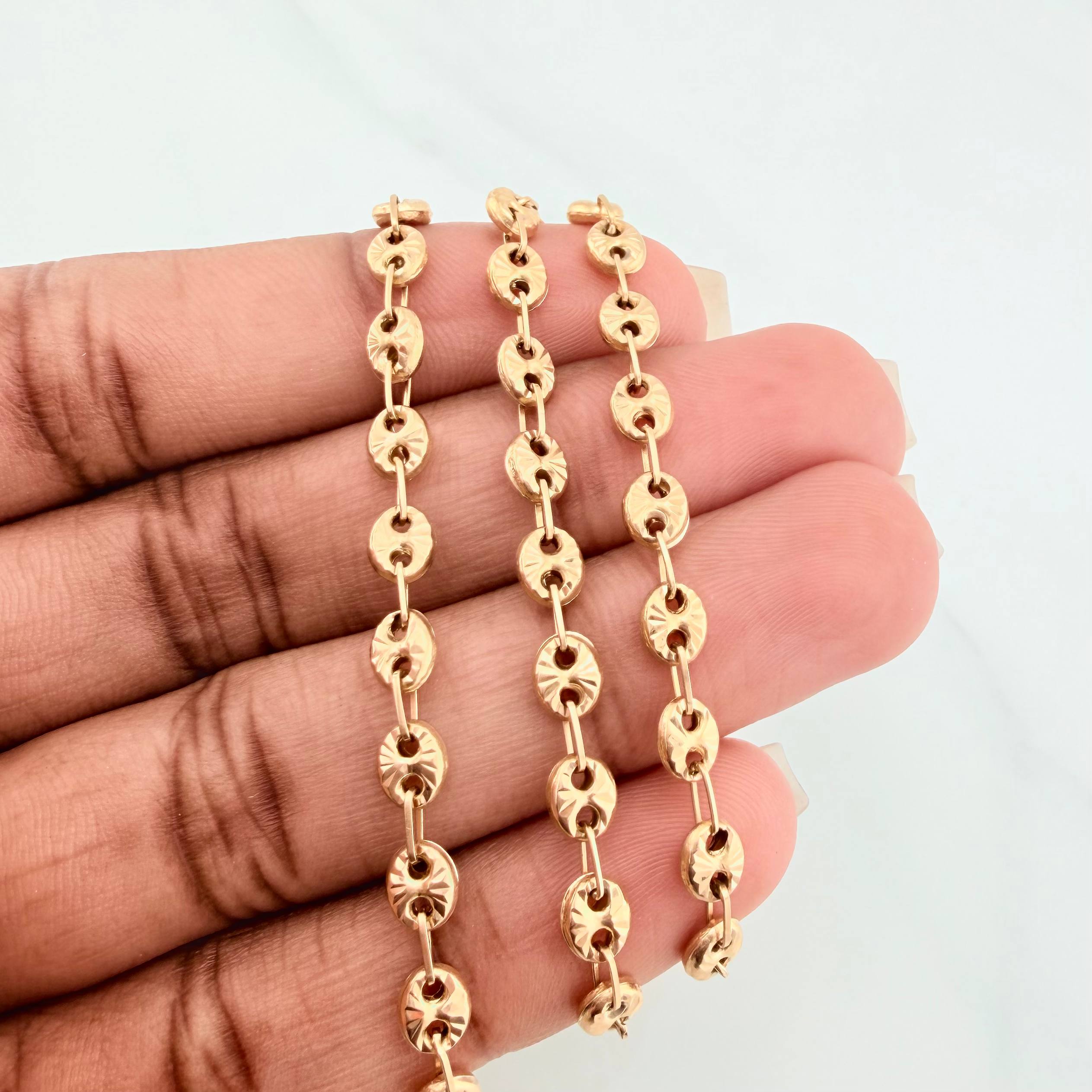 Cadena Gc 8.4 g / 46 cm / 4.4 mm Oro Amarillo 18K