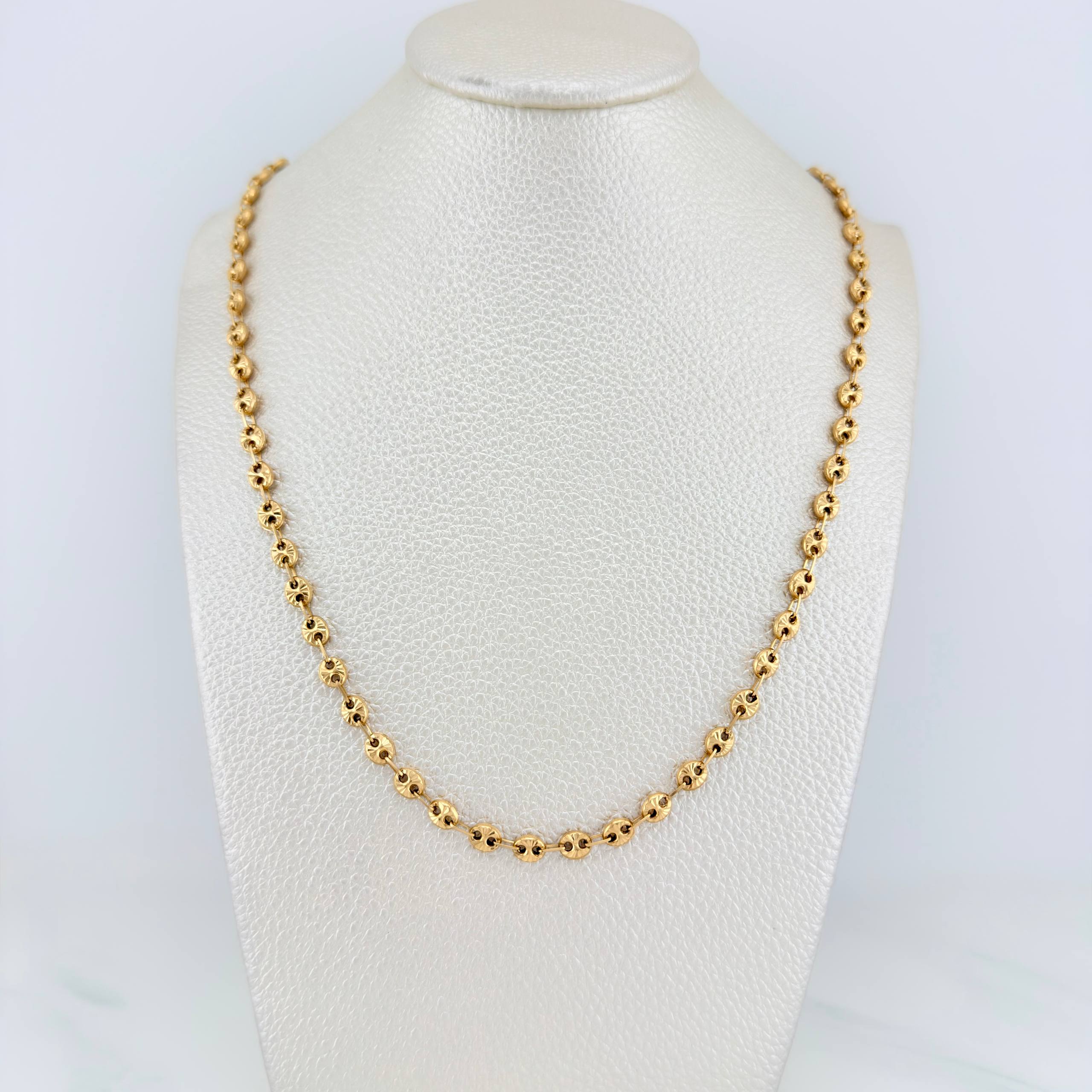 Cadena Gc 8.4 g / 46 cm / 4.4 mm Oro Amarillo 18K