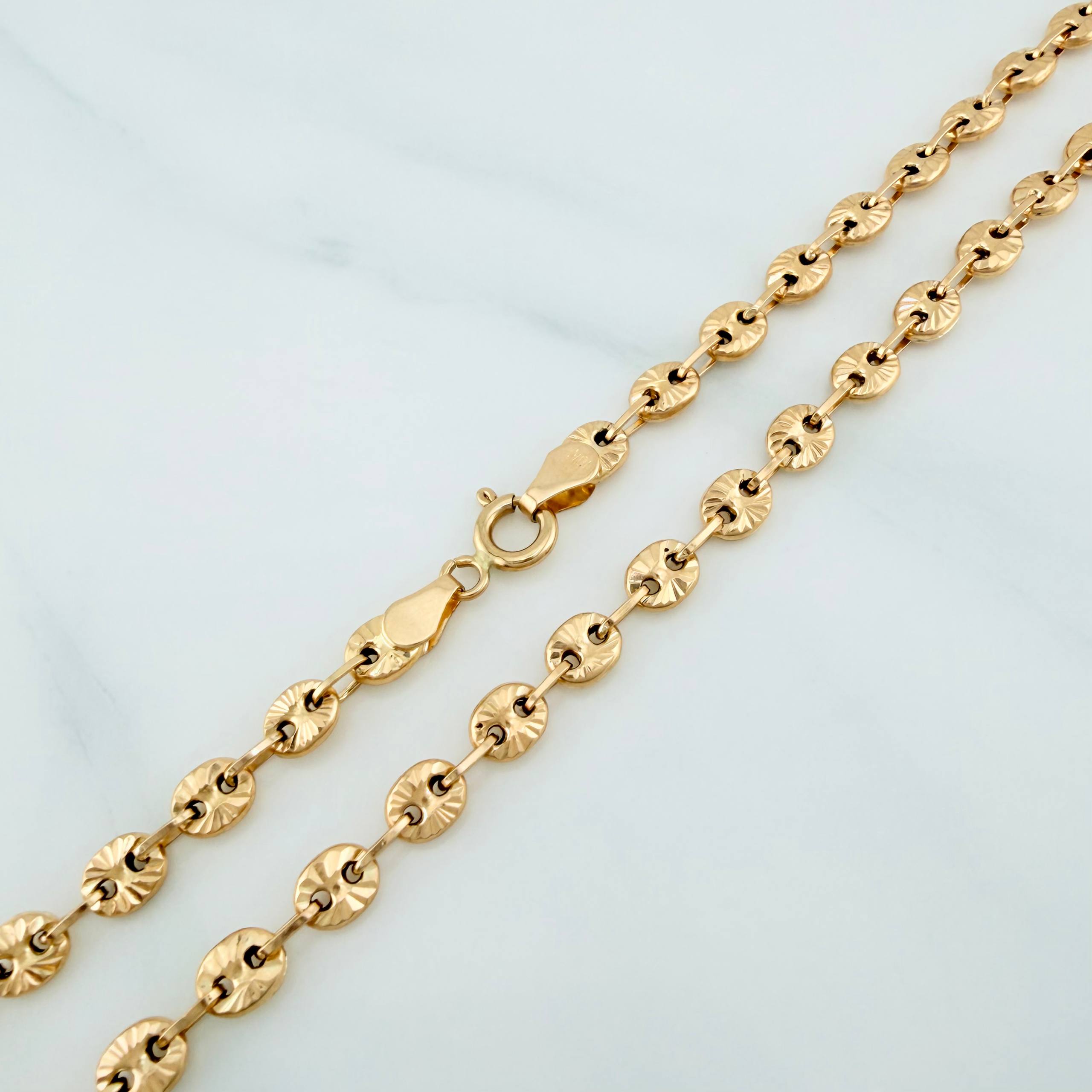 Cadena Gc 8.2 g / 46 cm / 4.08 mm Oro Amarillo 18K